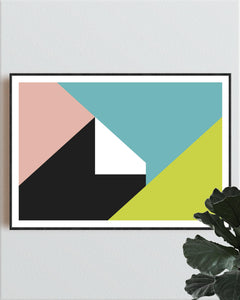 Geometric Print 266 by Gary Andrew Clarke