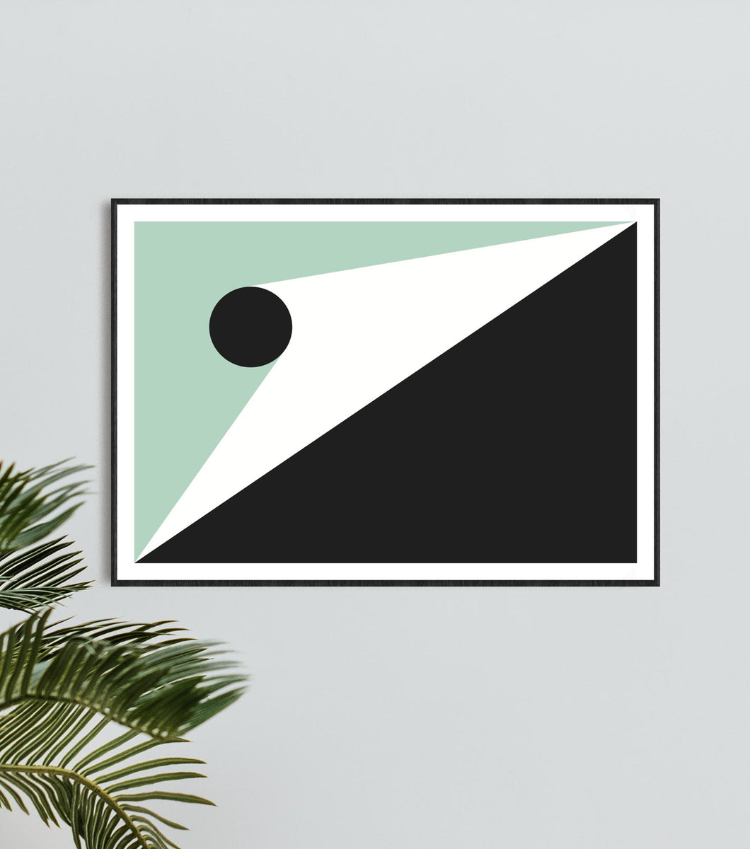 Geometric Print 296 by Gary Andrew Clarke