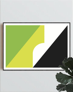 Geometric Print 299 by Gary Andrew Clarke