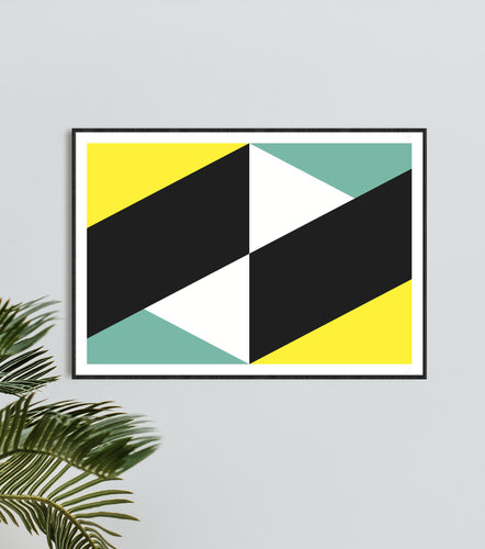Geometric Print 303 by Gary Andrew Clarke