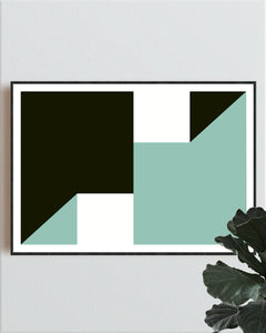 Geometric Print 306 by Gary Andrew Clarke