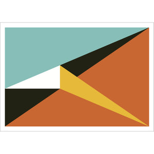 Geometric Print 313 by Gary Andrew Clarke