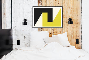 Geometric Print 317 by Gary Andrew Clarke