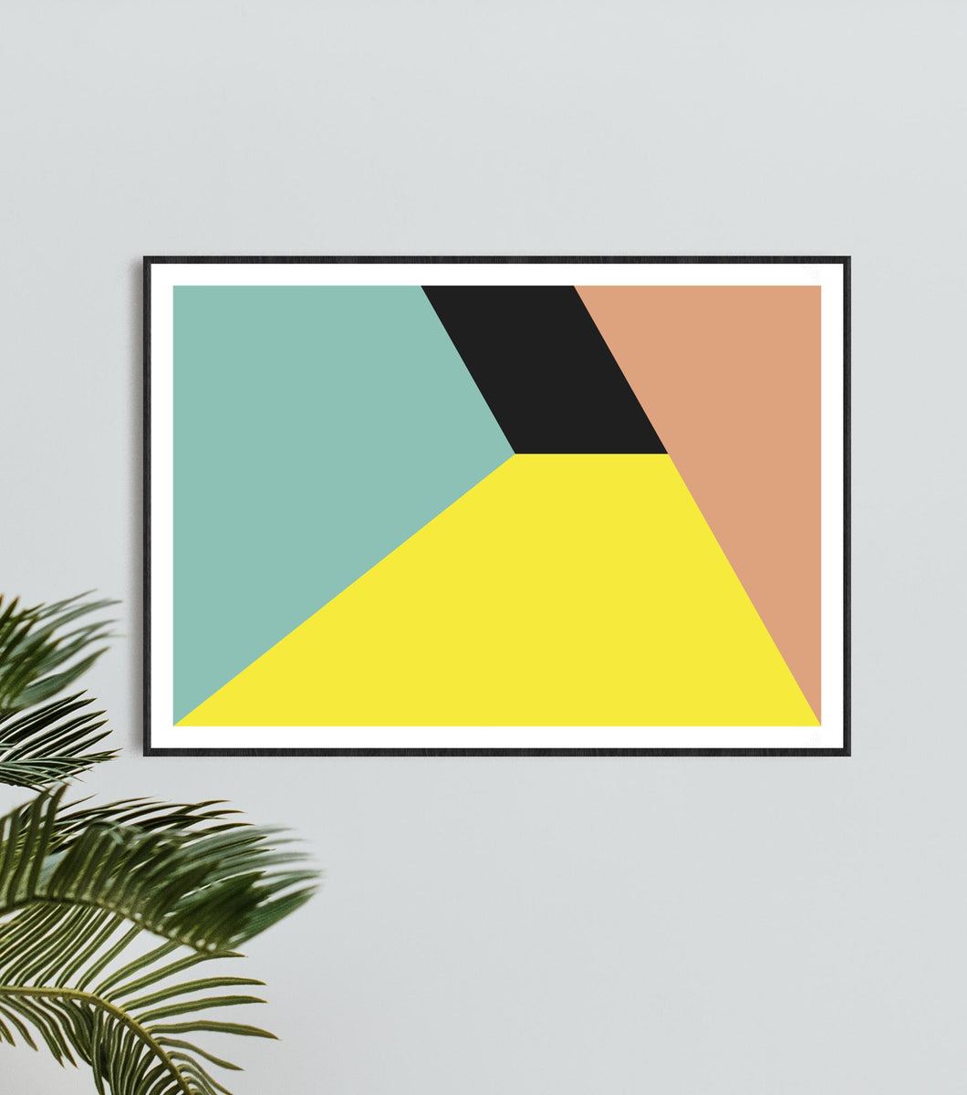 Geometric Print 322 by Gary Andrew Clarke