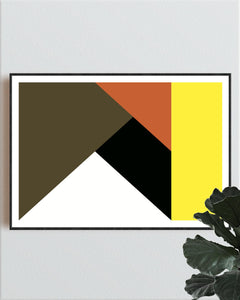 Geometric Print 327 by Gary Andrew Clarke