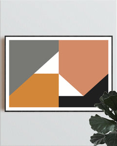 Geometric Print 328 by Gary Andrew Clarke