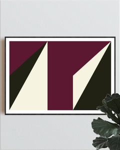 Geometric Print 334 by Gary Andrew Clarke