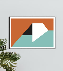 Geometric Print 341 by Gary Andrew Clarke