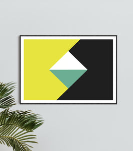 Geometric Print 344 by Gary Andrew Clarke