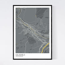 Load image into Gallery viewer, Galashiels City Map Print