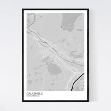 Load image into Gallery viewer, Galashiels City Map Print