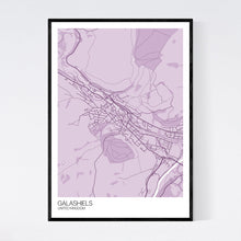 Load image into Gallery viewer, Galashiels City Map Print