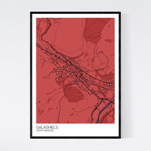 Load image into Gallery viewer, Galashiels City Map Print