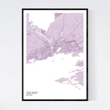 Load image into Gallery viewer, Galway City Map Print