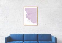 Load image into Gallery viewer, Map of Gambia, 