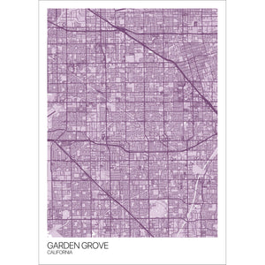 Map of Garden Grove, California