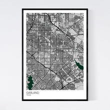 Load image into Gallery viewer, Garland City Map Print