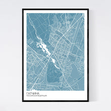 Load image into Gallery viewer, Gatchina City Map Print
