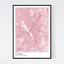 Load image into Gallery viewer, Gatchina City Map Print