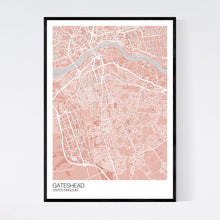 Load image into Gallery viewer, Gateshead City Map Print