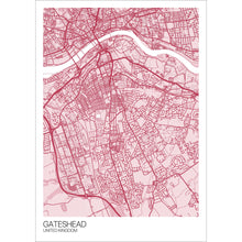 Load image into Gallery viewer, Map of Gateshead, United Kingdom