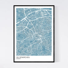 Load image into Gallery viewer, Gelsenkirchen City Map Print