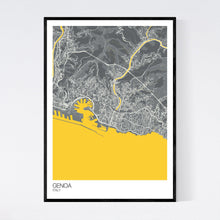 Load image into Gallery viewer, Genoa City Map Print
