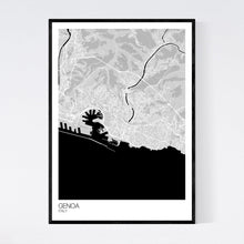 Load image into Gallery viewer, Genoa City Map Print