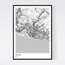 Load image into Gallery viewer, Genoa City Map Print