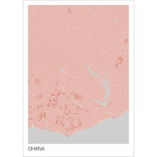 Load image into Gallery viewer, Map of Ghana, 