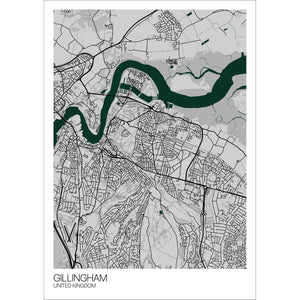 Map of Gillingham, United Kingdom