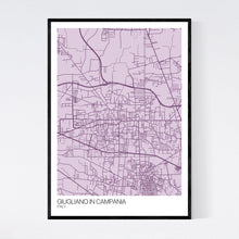 Load image into Gallery viewer, Giugliano in Campania City Map Print