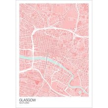 Load image into Gallery viewer, Map of Glasgow City Centre, Scotland