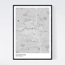 Load image into Gallery viewer, Glenrothes City Map Print