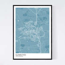 Load image into Gallery viewer, Glenrothes City Map Print