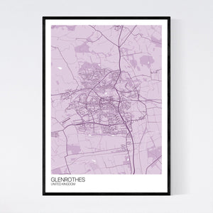 Map of Glenrothes, United Kingdom