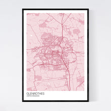 Load image into Gallery viewer, Glenrothes City Map Print