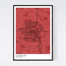 Load image into Gallery viewer, Glenrothes City Map Print