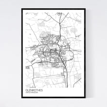 Load image into Gallery viewer, Glenrothes City Map Print