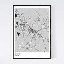 Load image into Gallery viewer, Globe City Map Print