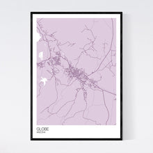 Load image into Gallery viewer, Globe City Map Print