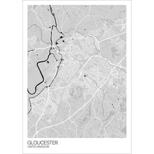 Load image into Gallery viewer, Map of Gloucester, United Kingdom