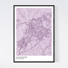 Load image into Gallery viewer, Gloucester City Map Print