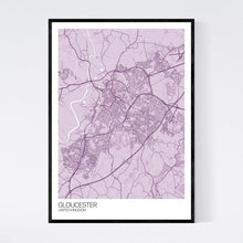 Load image into Gallery viewer, Gloucester City Map Print