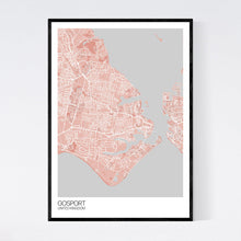 Load image into Gallery viewer, Gosport City Map Print
