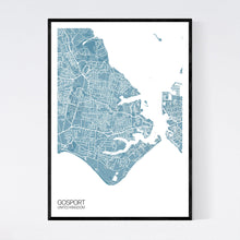 Load image into Gallery viewer, Gosport City Map Print
