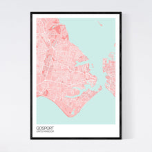 Load image into Gallery viewer, Gosport City Map Print