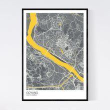 Load image into Gallery viewer, Goyang City Map Print