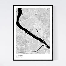Load image into Gallery viewer, Goyang City Map Print