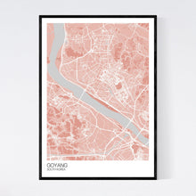 Load image into Gallery viewer, Goyang City Map Print